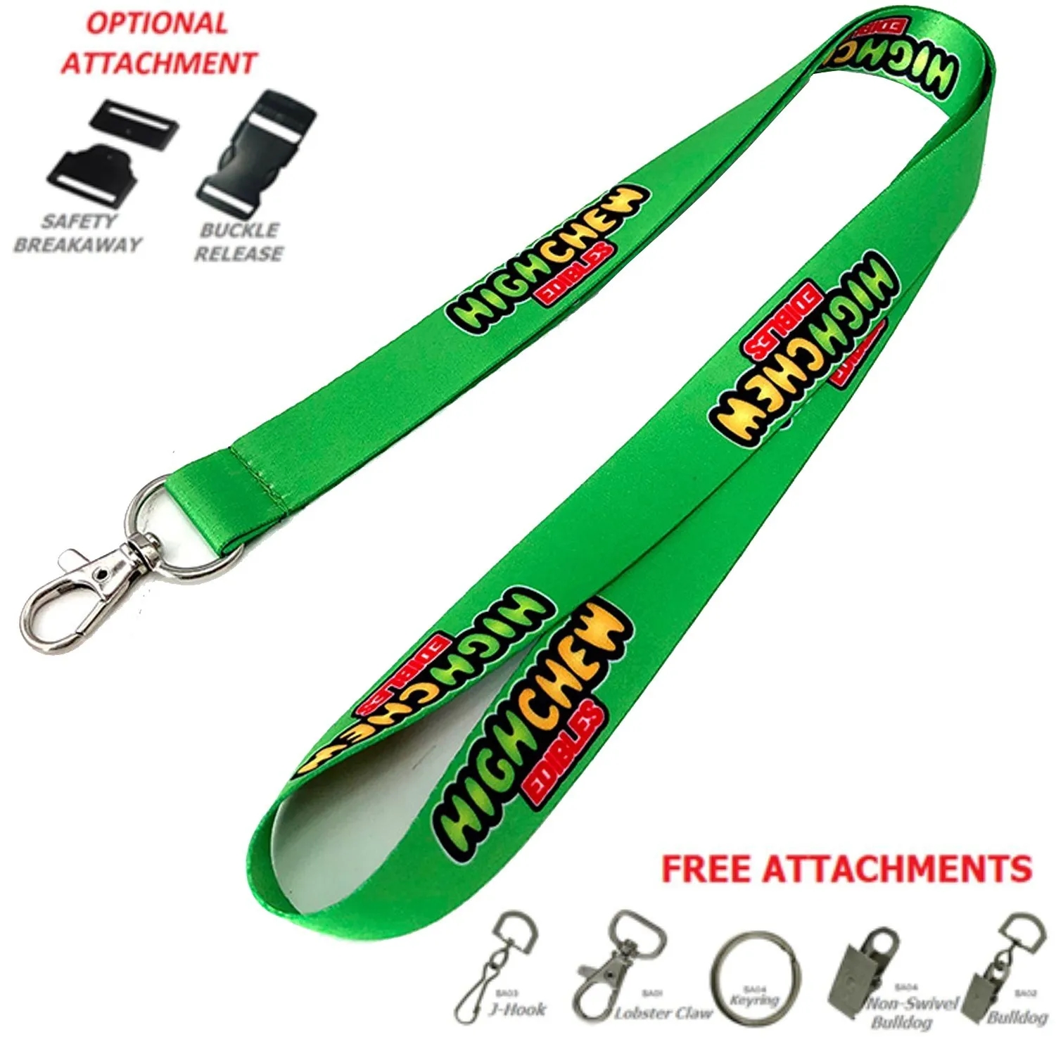 Full Color Dye Sublimated Lanyard 2