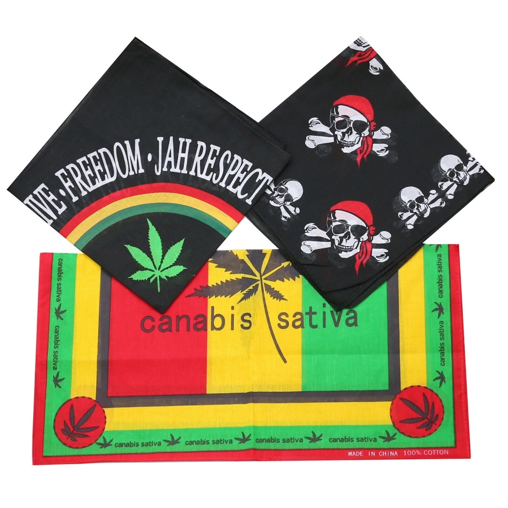 Solid Color Custom Bandanas - 22" w x 22"h 3