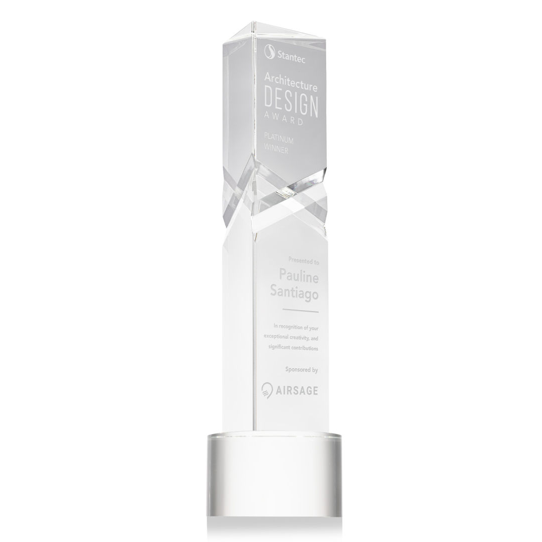 Oakham Award on Marvel Base - Clear 13