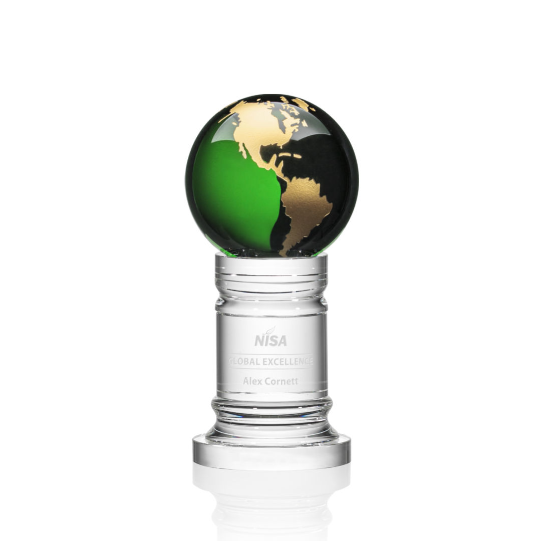 Colverstone Globe Award - Green/Gold 10
