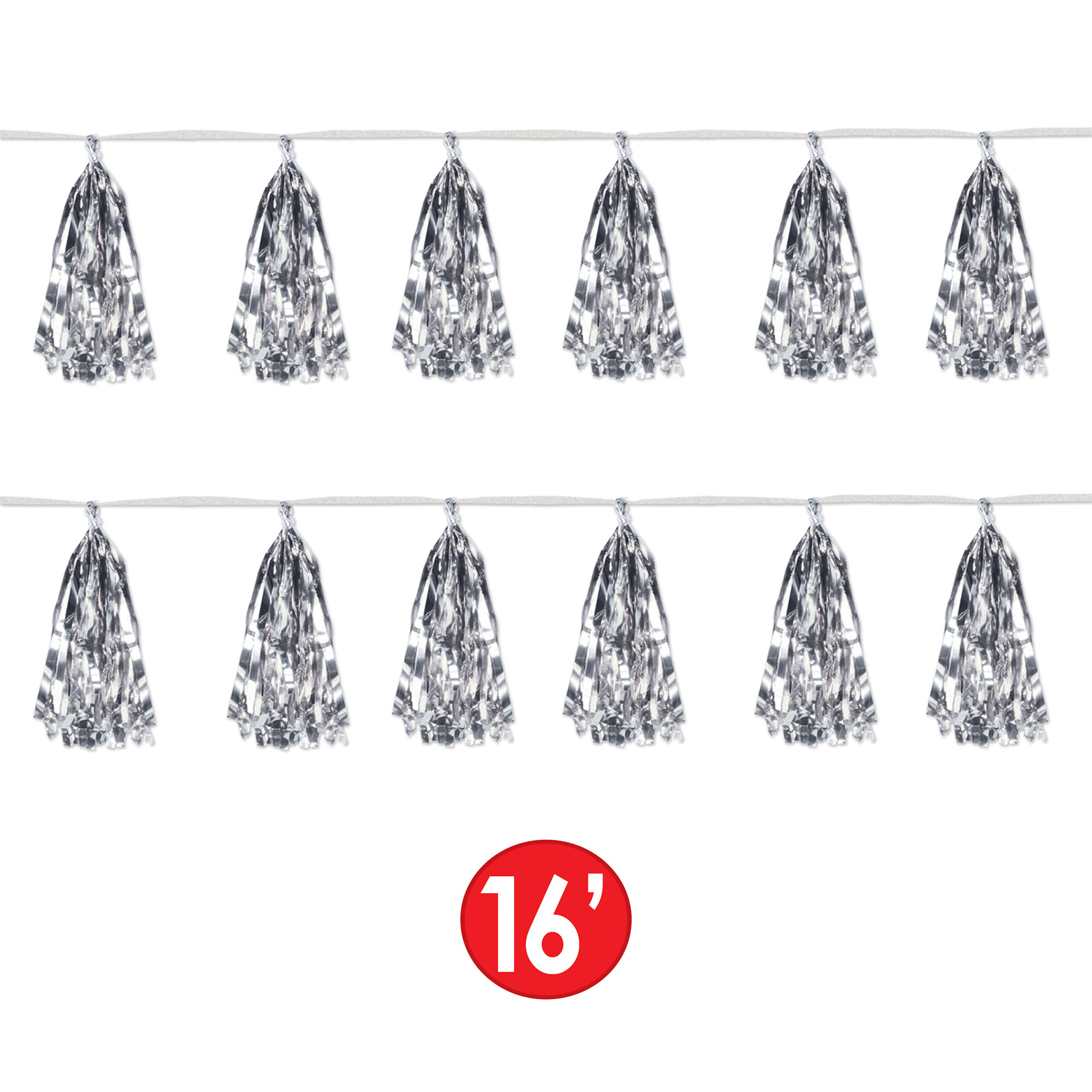 Metallic Tassel Garland 4