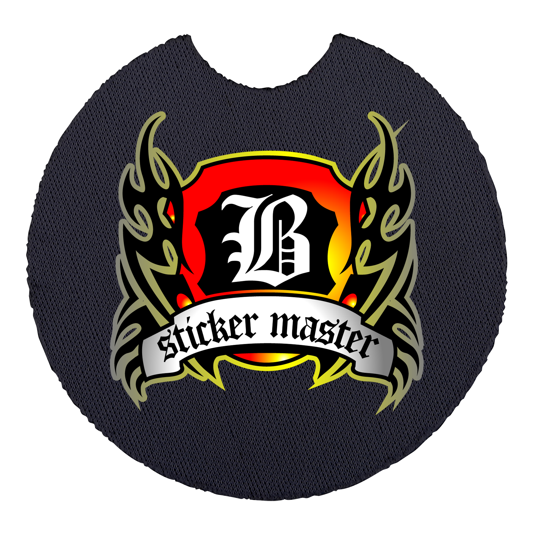 Sublimated Recycled Rubber Car Coaster 4