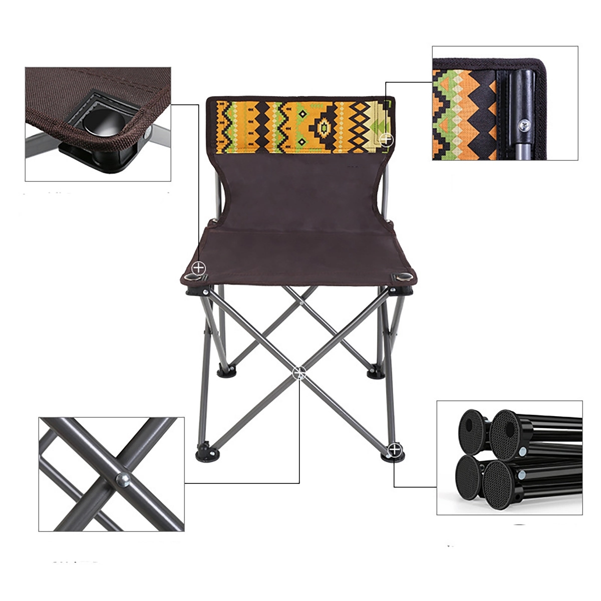 600D Oxford Folding Camping Chair 3