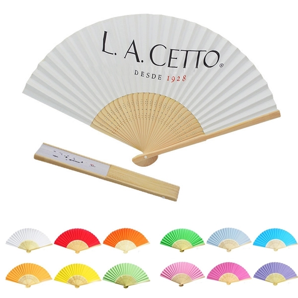 Custom Printed Folding Fans 4