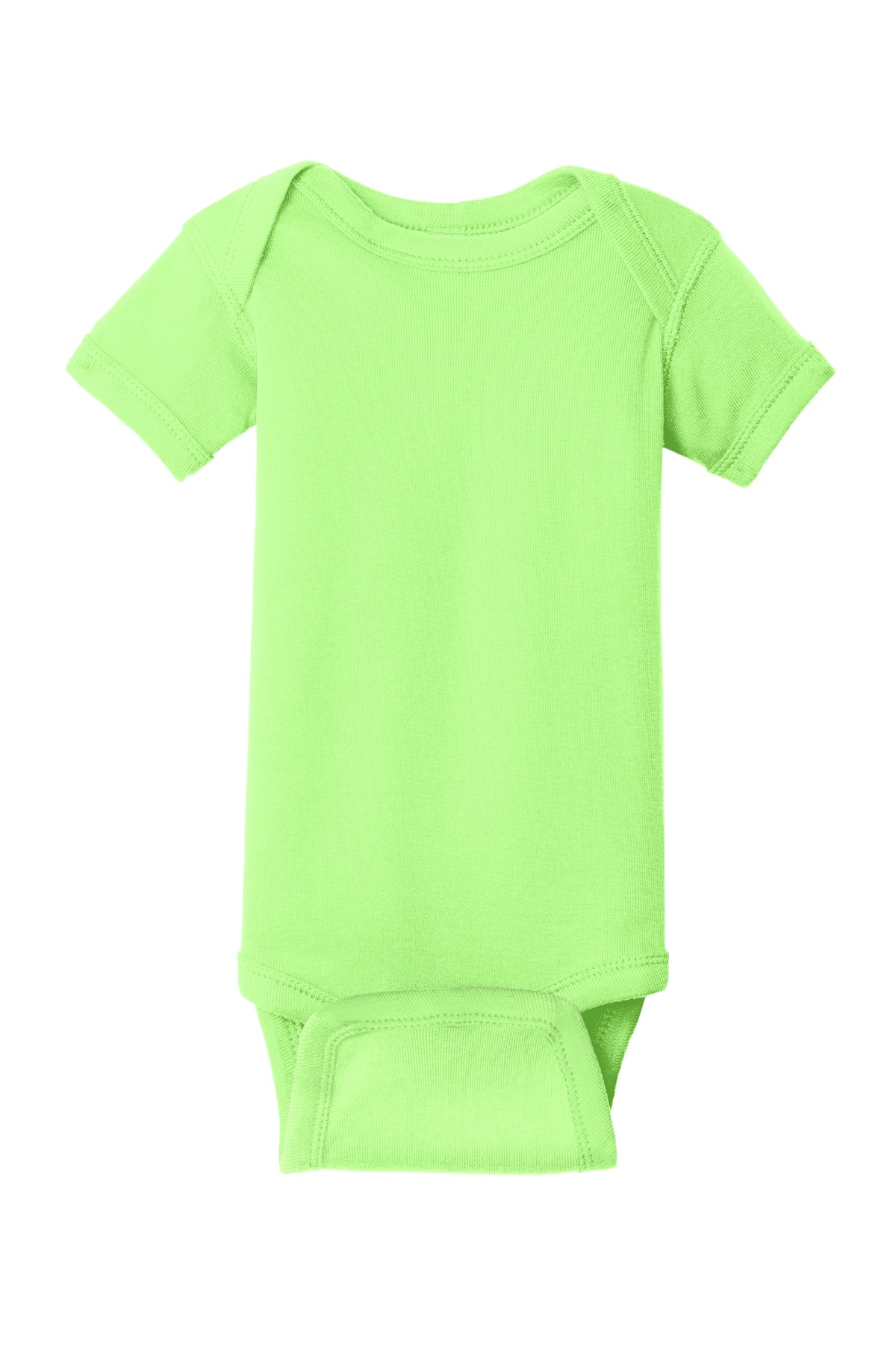 Rabbit Skins Infant Short Sleeve Baby Rib Bodysuit. RS4400 4
