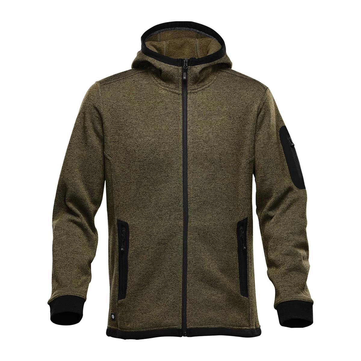 Stormtech Men's Juneau Knit Hoody, custom hoodie or sweatshirt with logo imprint 10