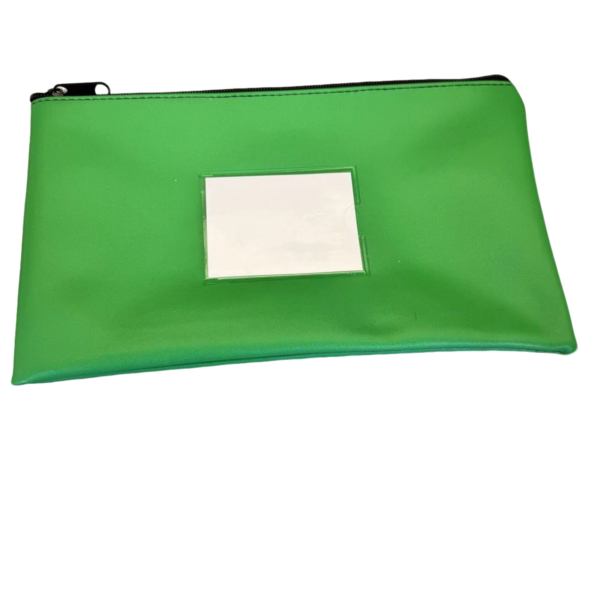 Polyurethane Zipper Deposit Pouch With Soft Liner 10.6" x 6" 19