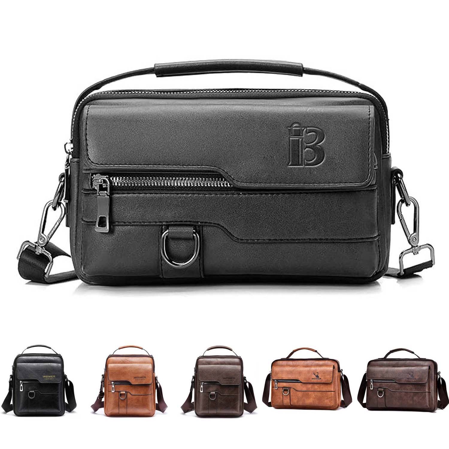 PU Leather Sling Shoulder Bag 2