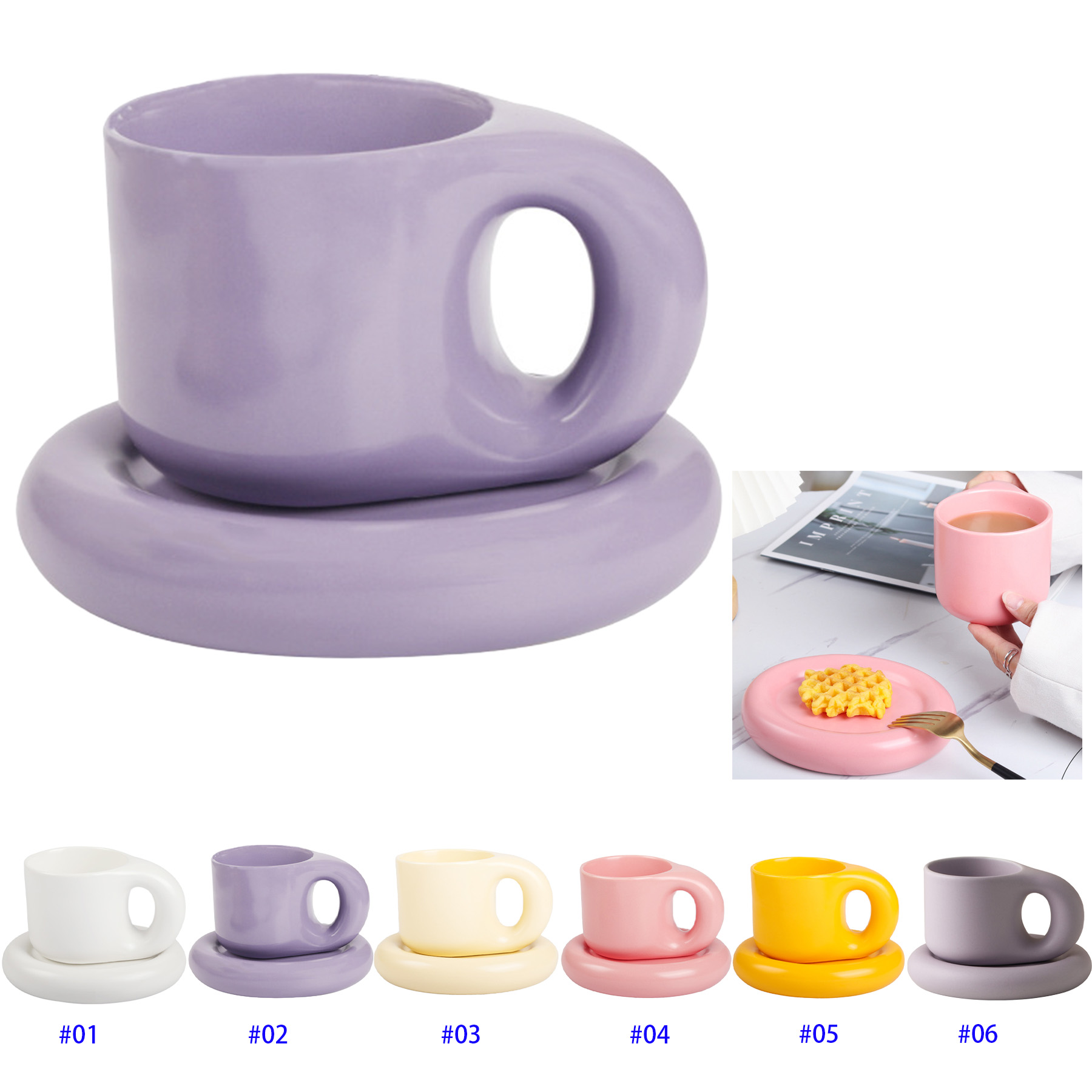 10oz/300ml Ceramic Coffee Mug 1