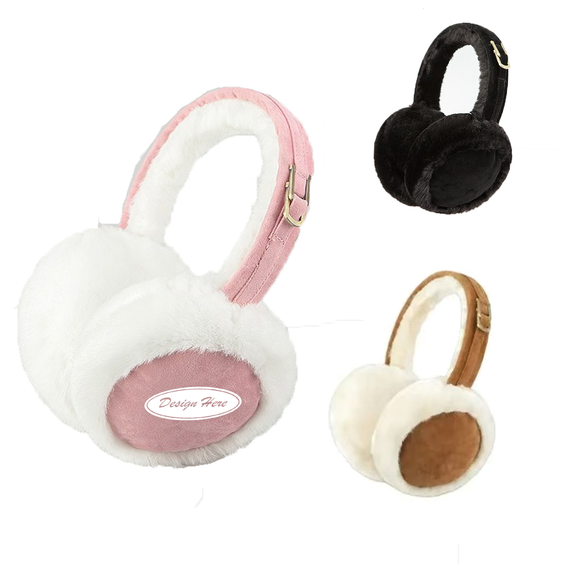 Premium Insulated Plush Earmuffs for Cold-Weather Protection 3