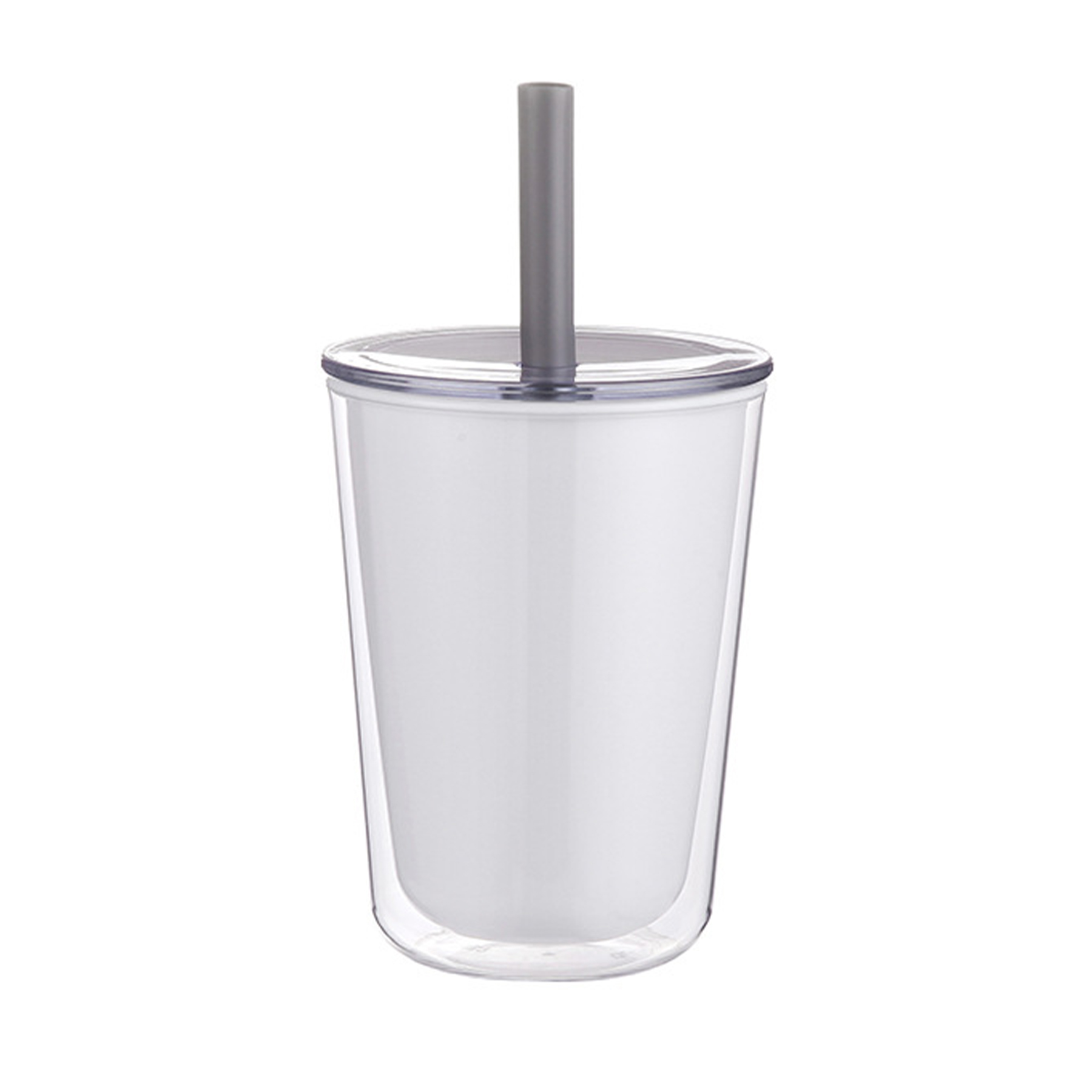 Plastic Summer Portable Large Capacity Straw Cup 5