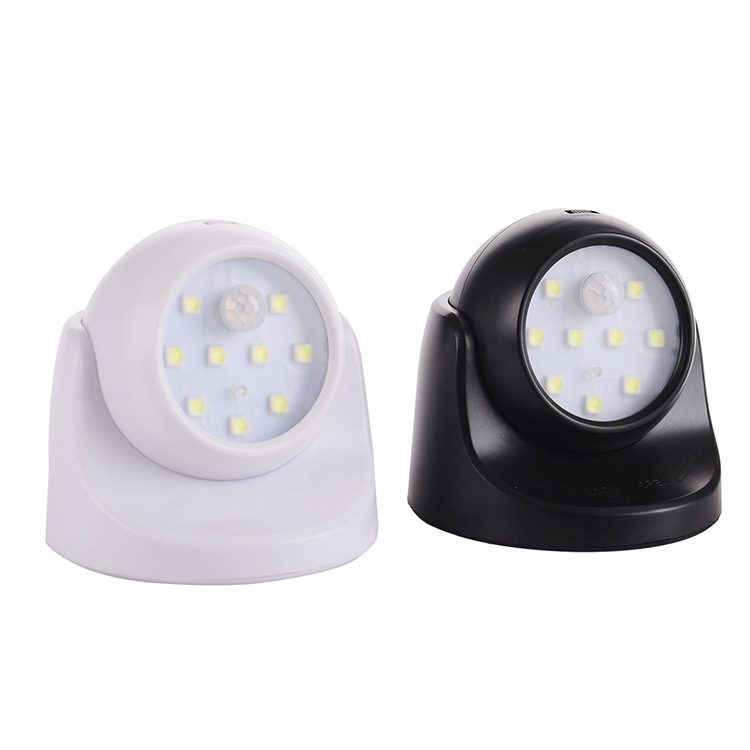 Wireless Motion Sensor 9 LED Flashlight 1