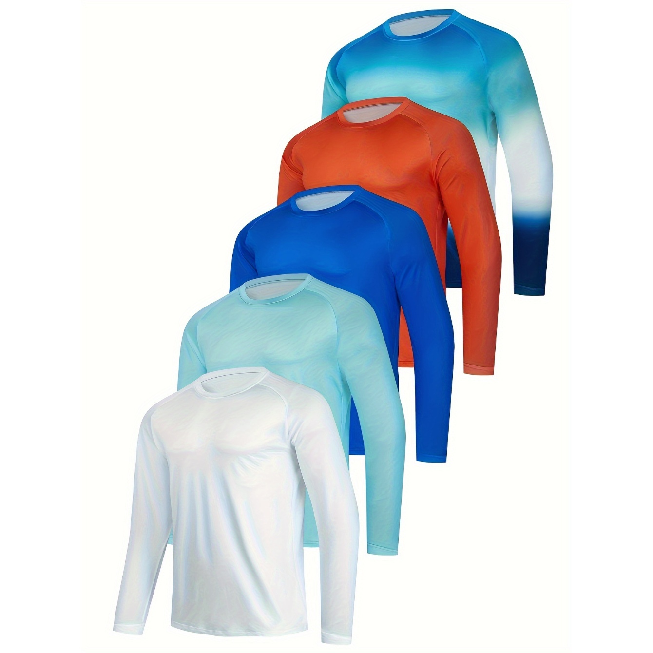 Unisex 170 GSM Full Color Sublimation Long Sleeve Fishing T-Shirt 4