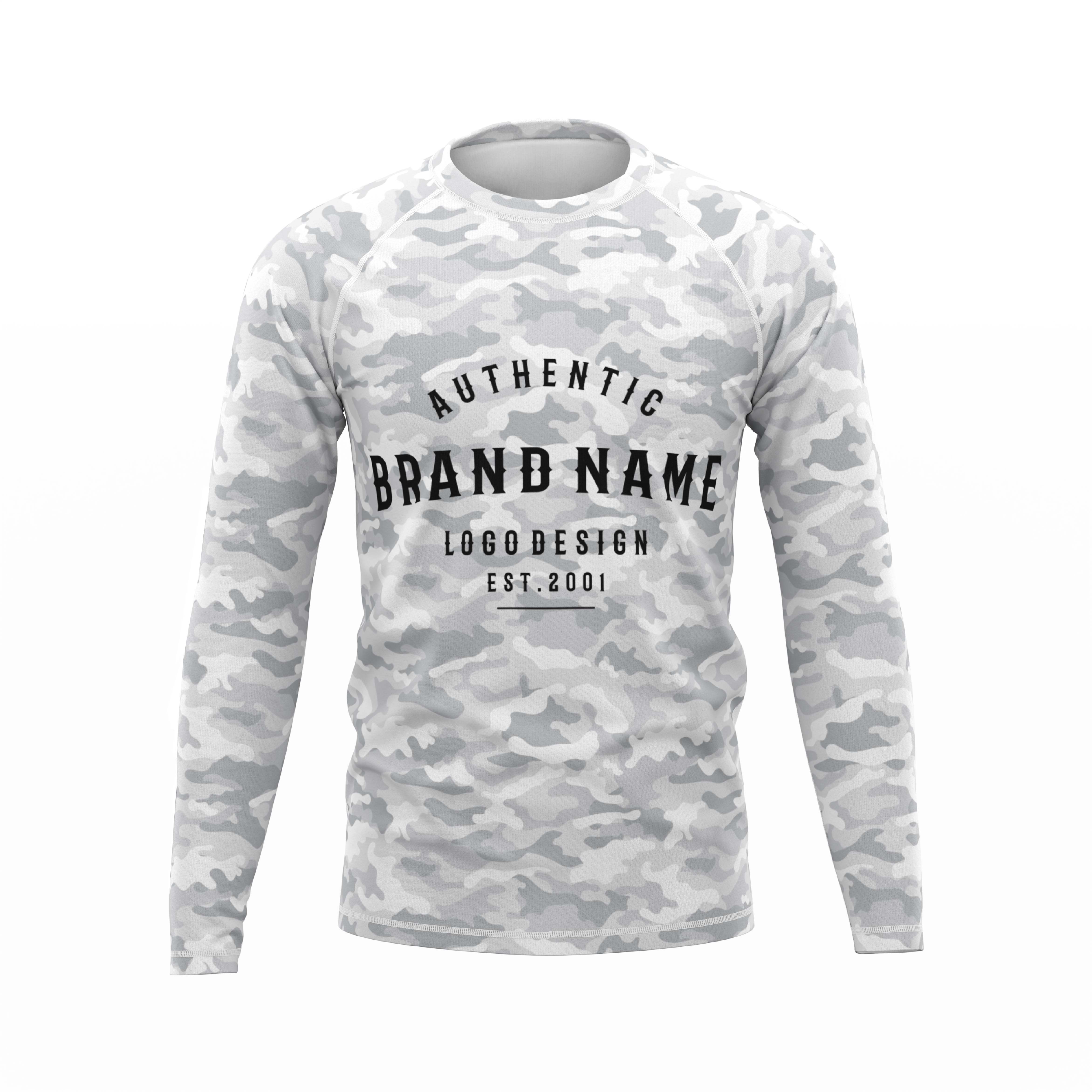 Custom Raglan Workout Long Sleeve Shirt With Flatlock Seams (Full Color) 7