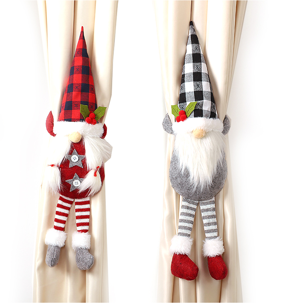 Christmas Woodsman Doll Curtain Buckle 3