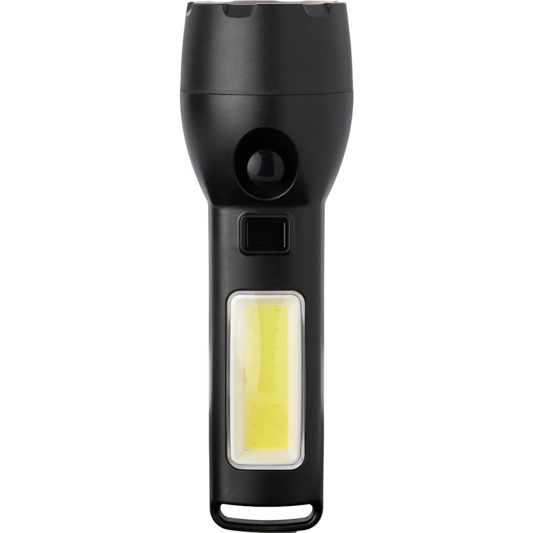 Solar Powered Rechargeable COB Flashlight 36
