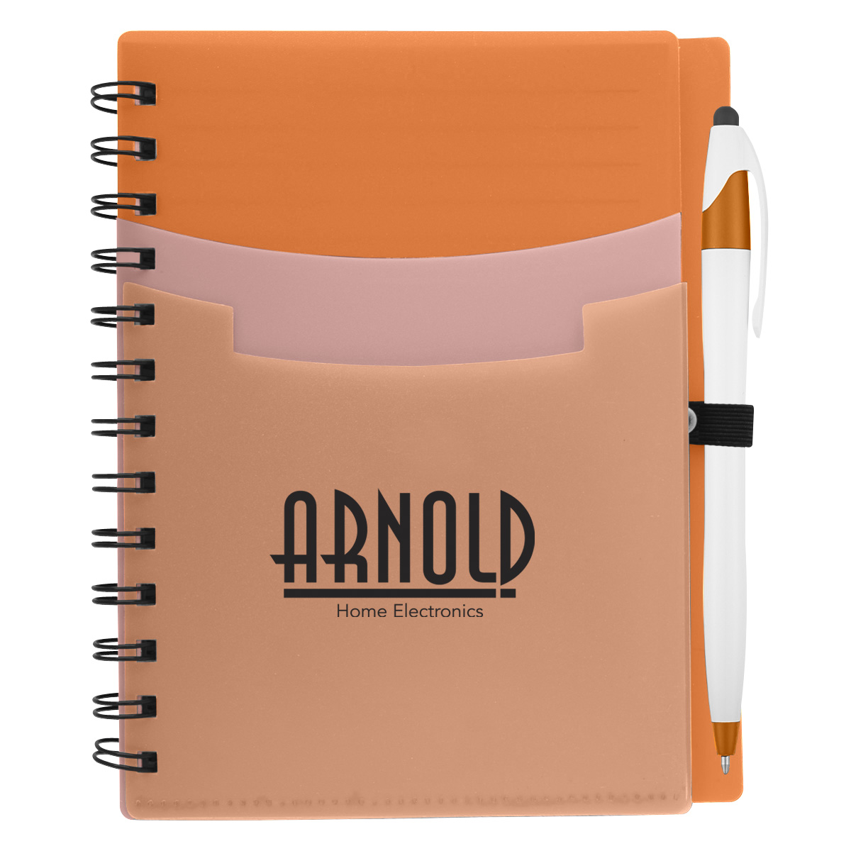 Tri-Pocket Notebook & Pen 20