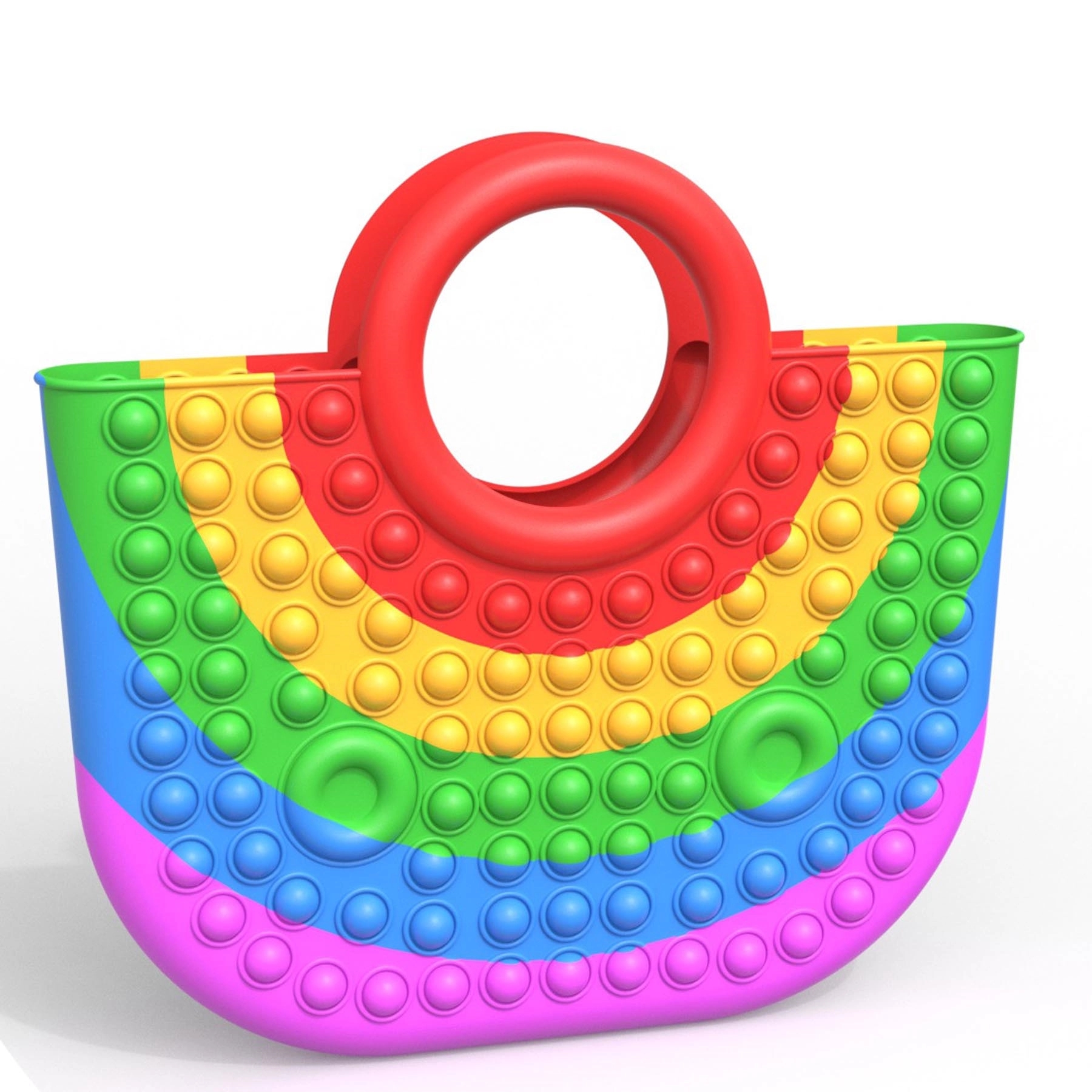 Fashion Newest Push It Pop Fidget Toy Popit Handbag Bag 3