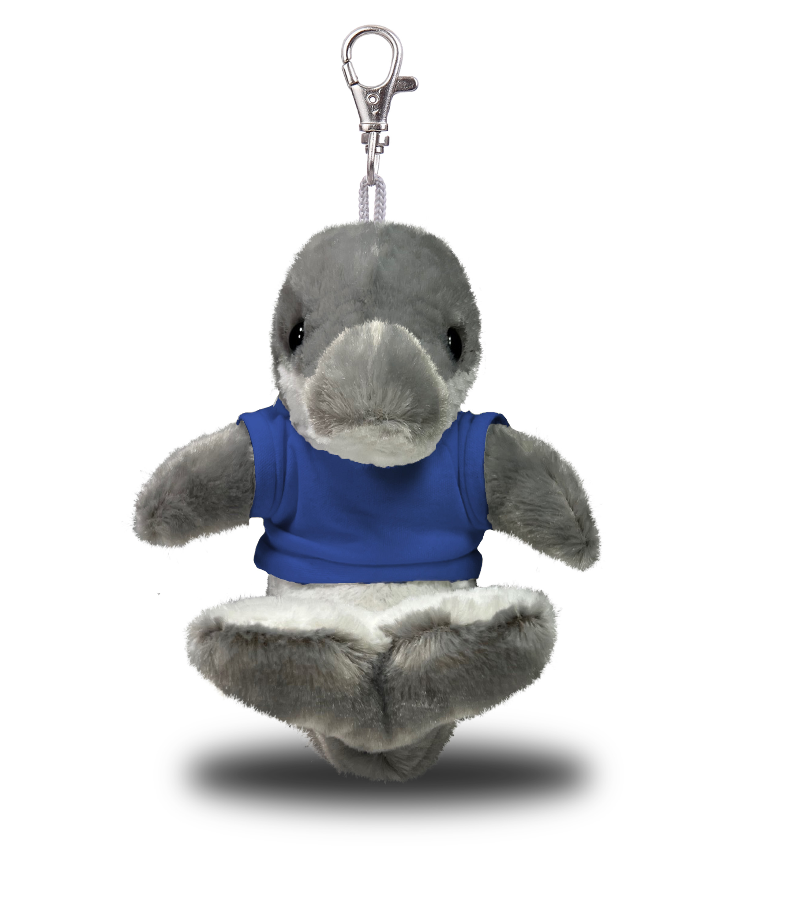 Plush Dolphin Keychain with T-Shirt 4