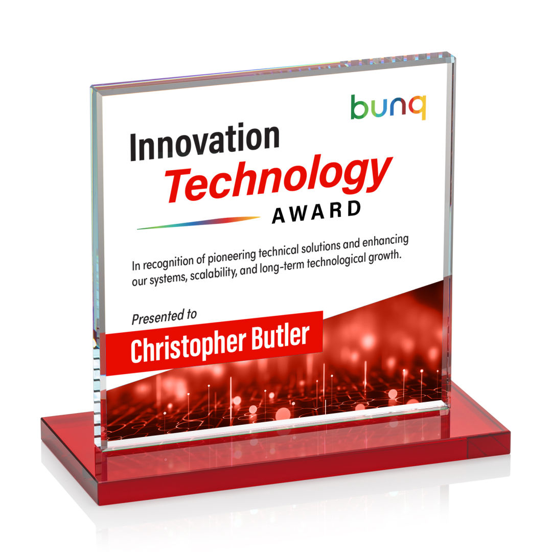 Sahara VividPrint™ Award - Red 9