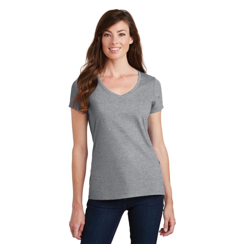 Port & Company Women's Fan Favorite V-Neck Tee. 153