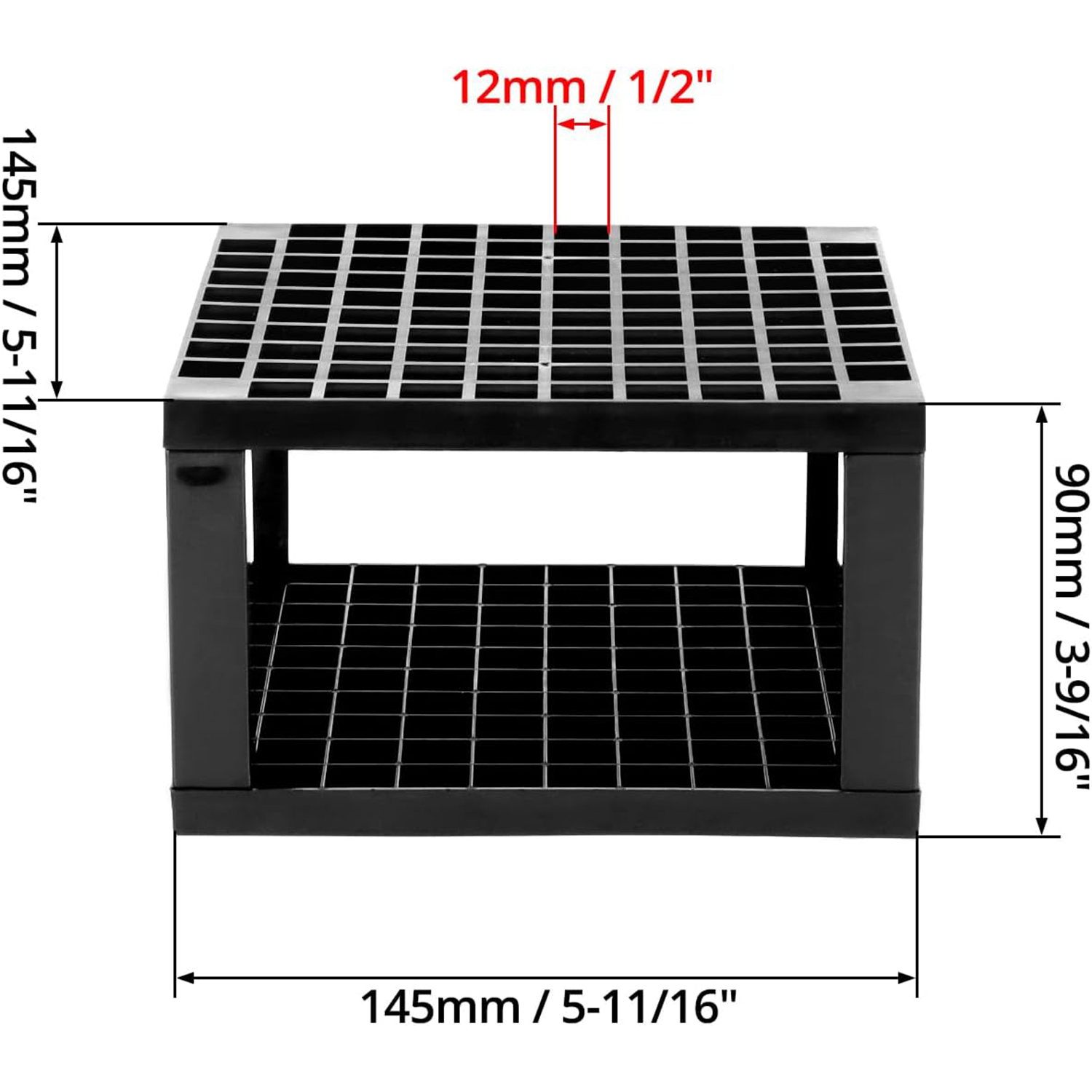 Art Supply 96 Hole Plastic Pencil & Brush Holder 5