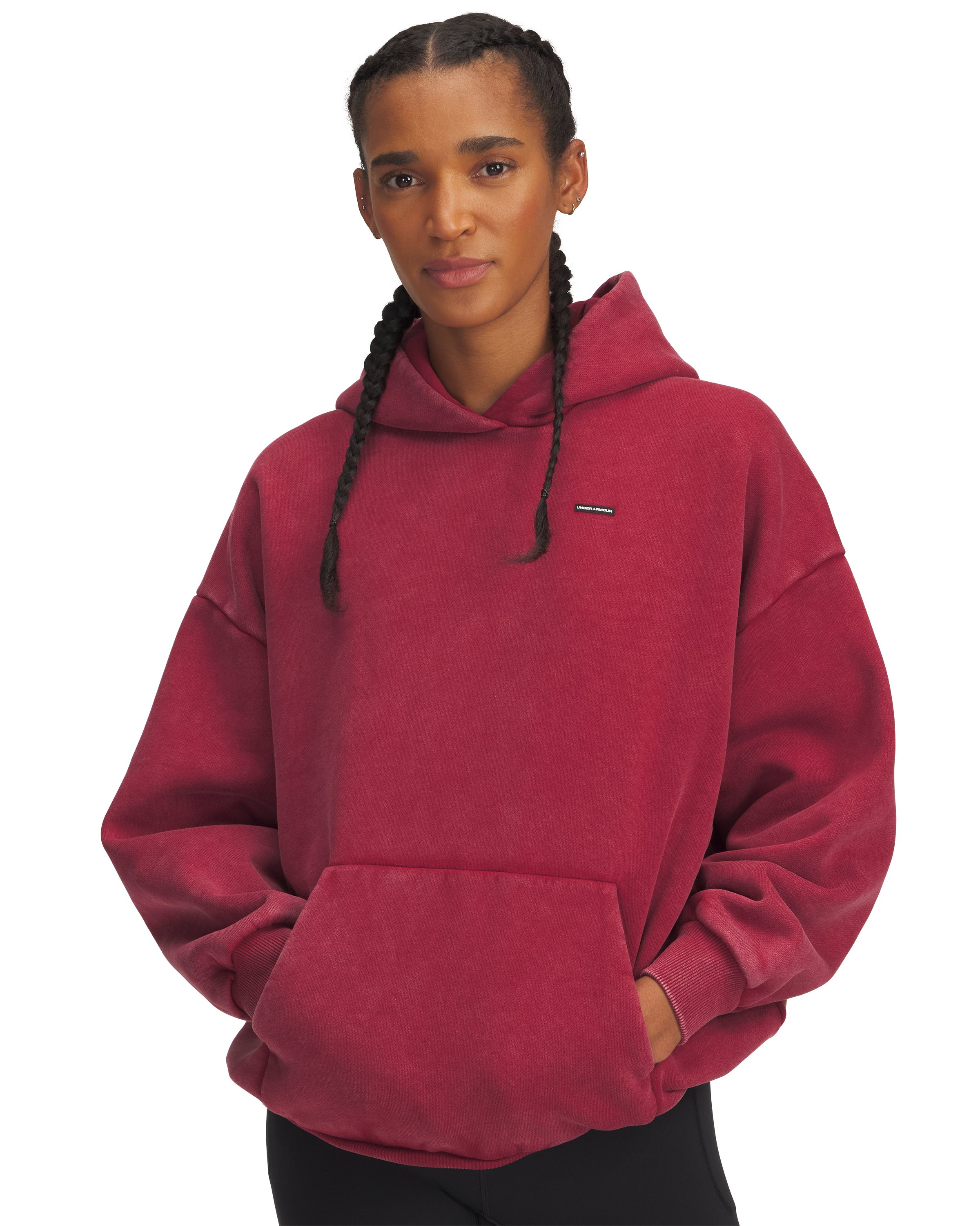 UA Icon Heavyweight Fleece Women's Oversized Hoodie 3