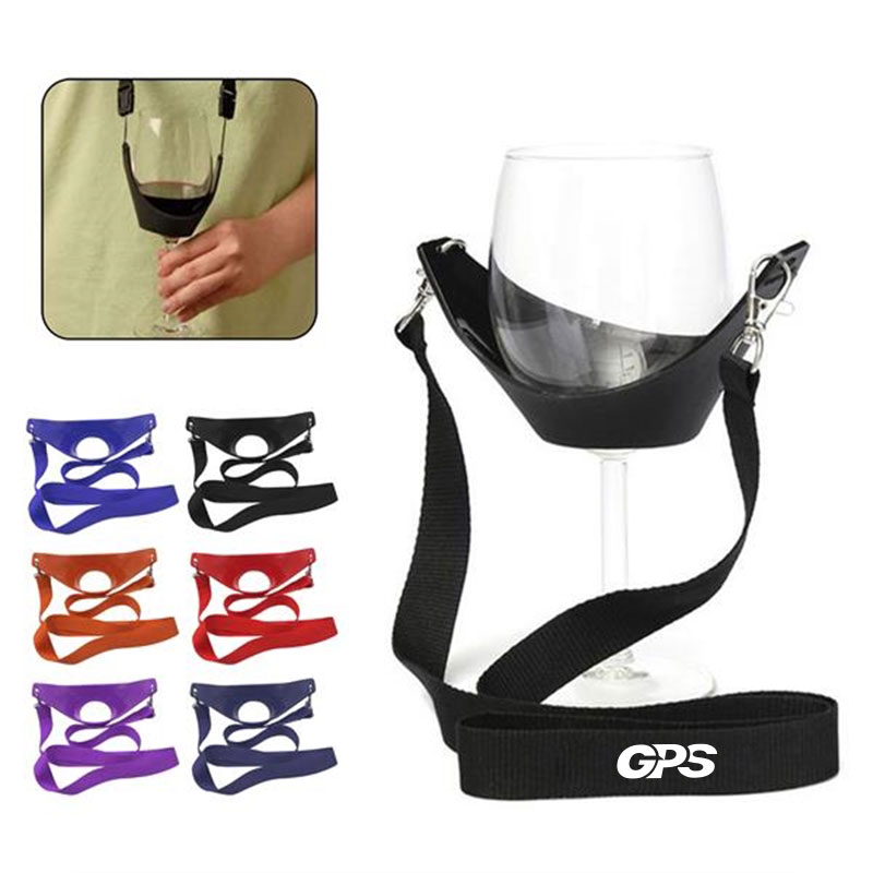 2 " Wine Glass Holder Lanyard