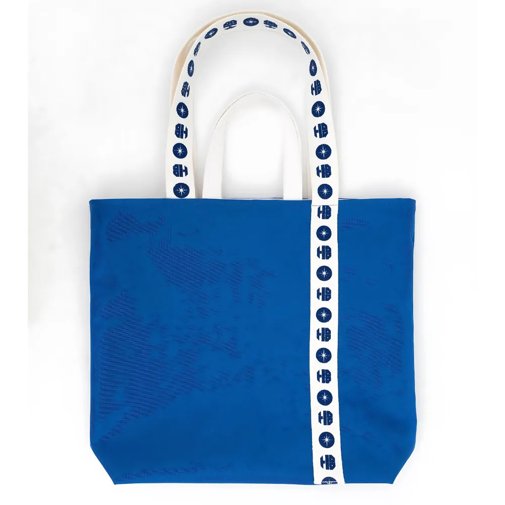 Mono Strap Colored Tote Bag 2