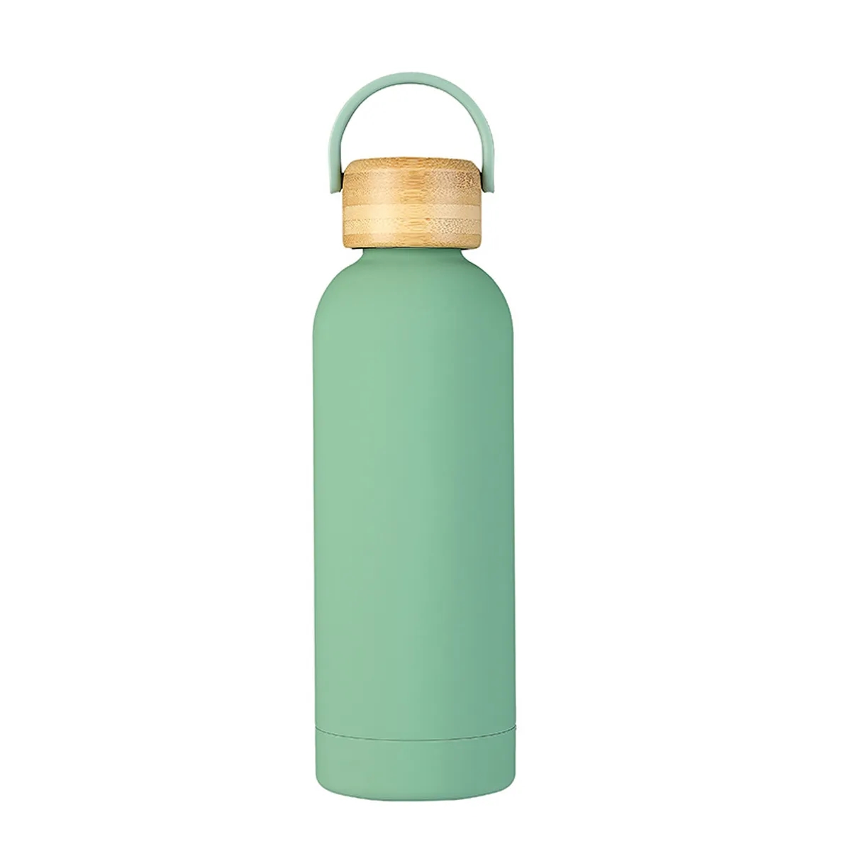 17oz Thermos Bottle With Wooden Lid 5