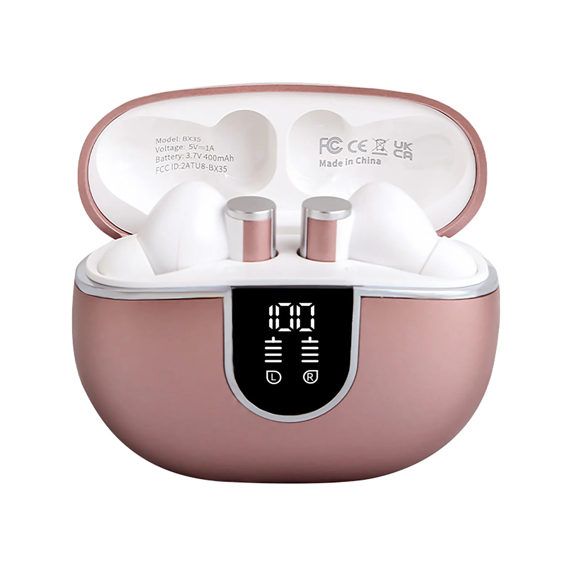 LED Power Display Ear Buds 6