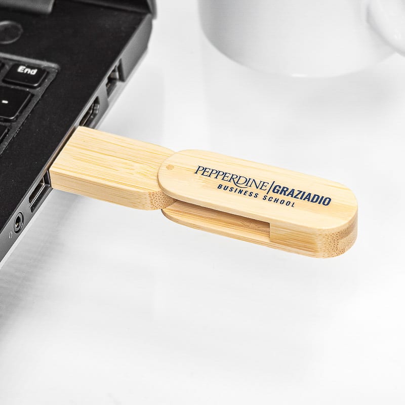 Custom Wood Swivel USB Flash Drives 15