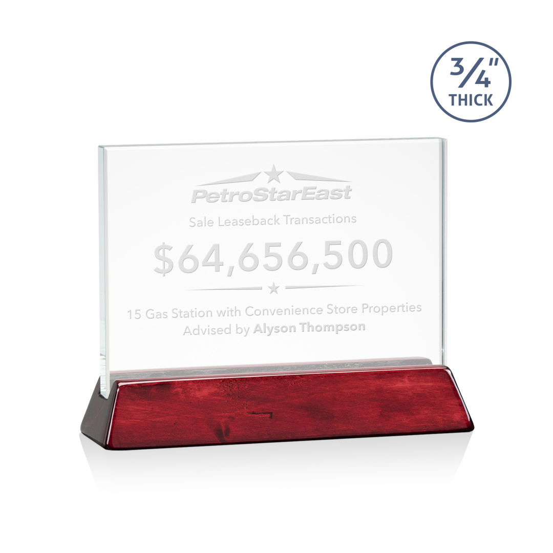 Walkerton Award - Starfire/Rosewood (Horiz) 19