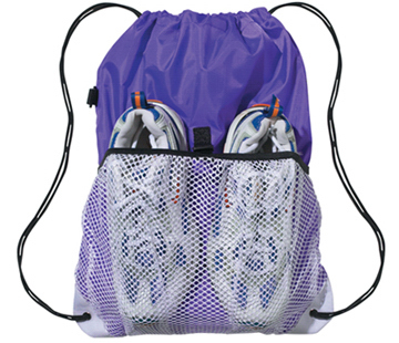 ShoeStash Mesh Drawstring Backpack 5