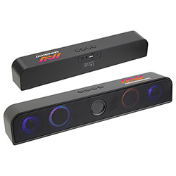 Rhyme Light Up Stereo Speaker Bar 8