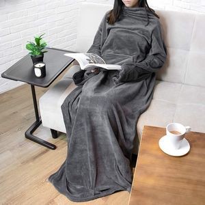 Tv Blanket With Sleeves And Pocket 5