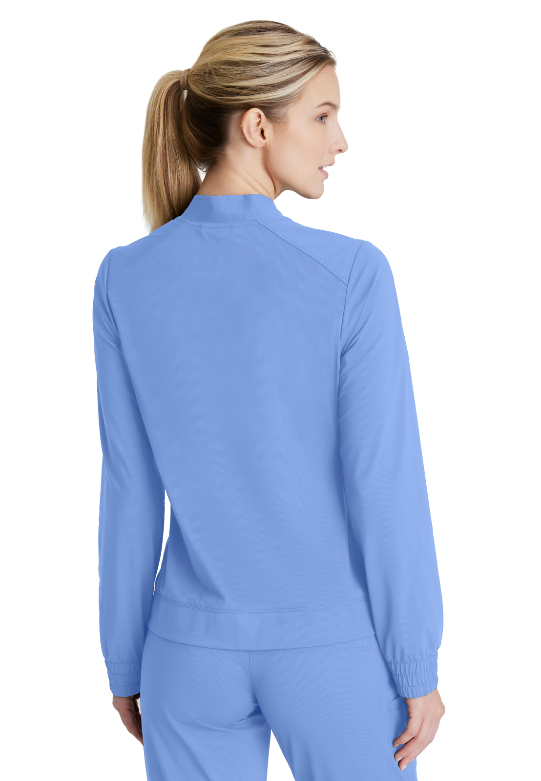 Skechers Slip-Ins - Women's Three-Pocket Zip-Up Contour Warm-Up Scrub Jacket 11