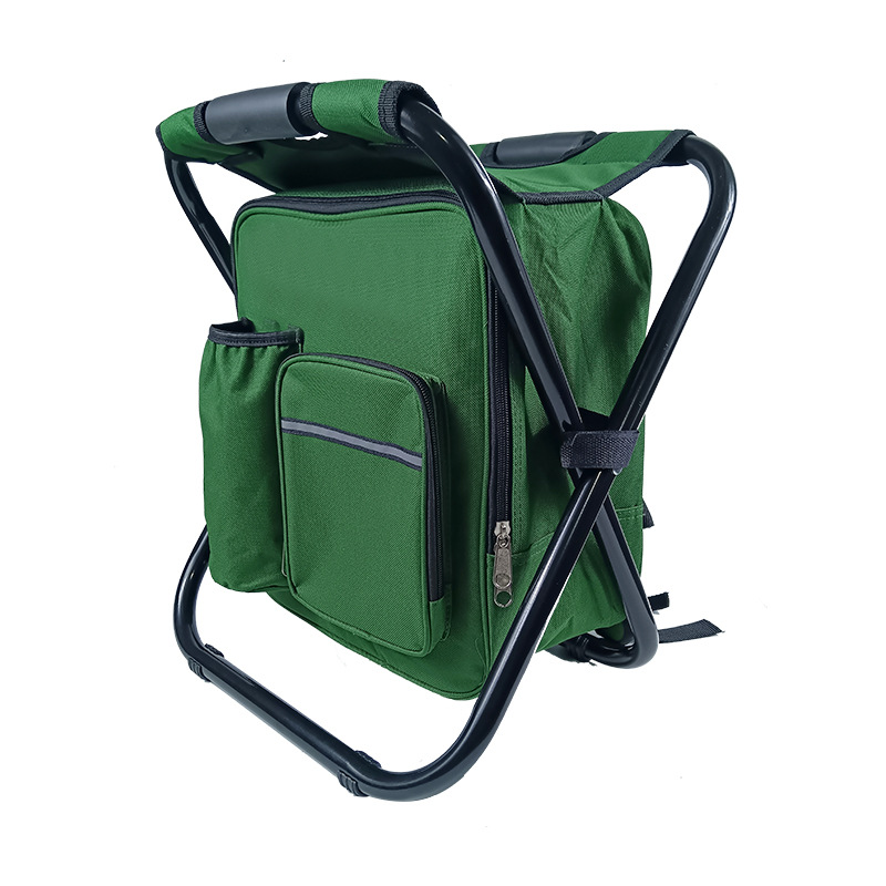 Lightweight Foldable Cooler Chair with 15L Removable Cooler Bag 1