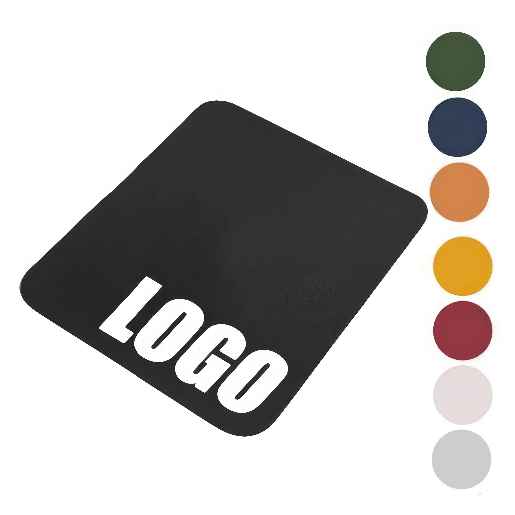 PU Leather Laptop Computer Mouse Pad & Table Mat 3