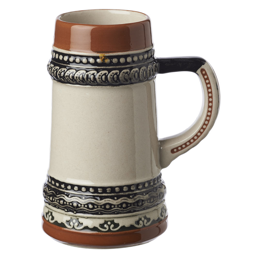 2 oz. Bremen Mini Ceramic Beer Mug Shooters