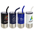 Oxford 16 oz Stainless Steel/Polypropylene Tumbler with Straw 1