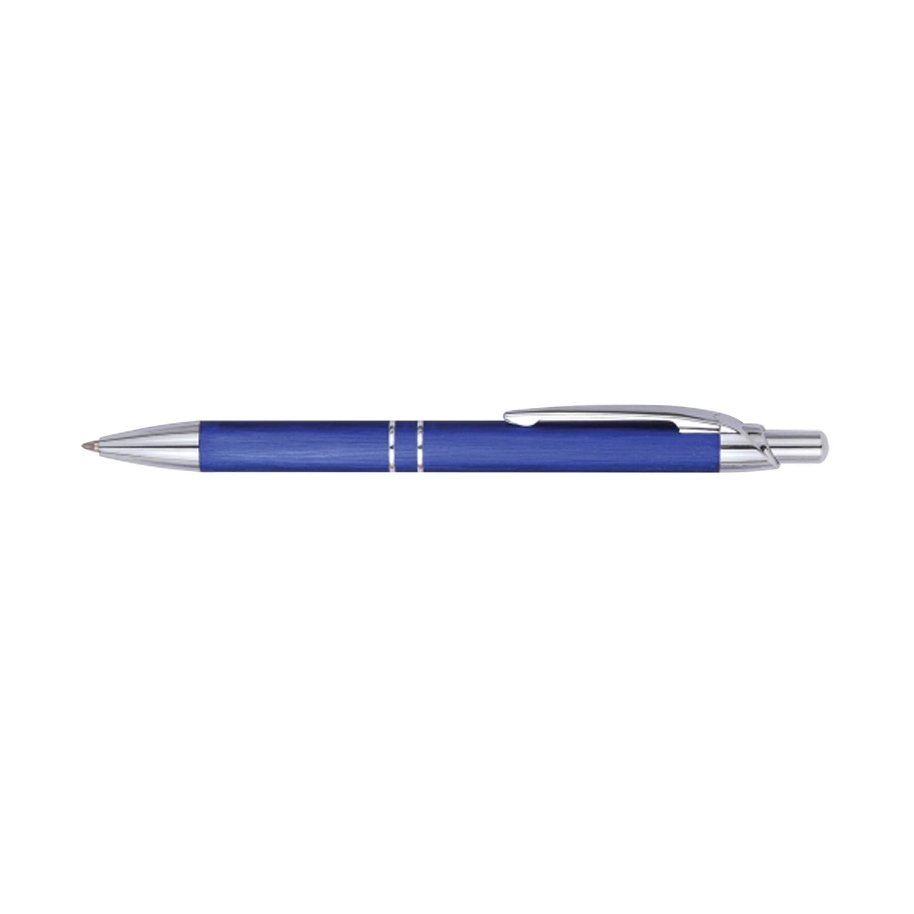Click-Action Double Ring Ballpoint Metal Pen 2