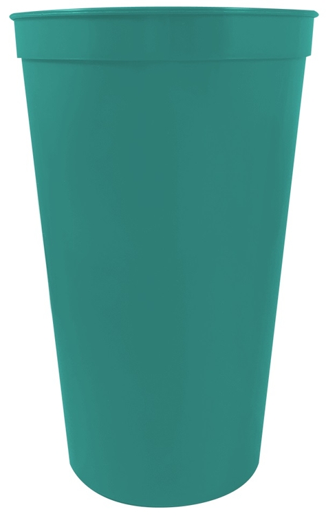 22 oz. Smooth Wall Plastic Stadium Cup 13