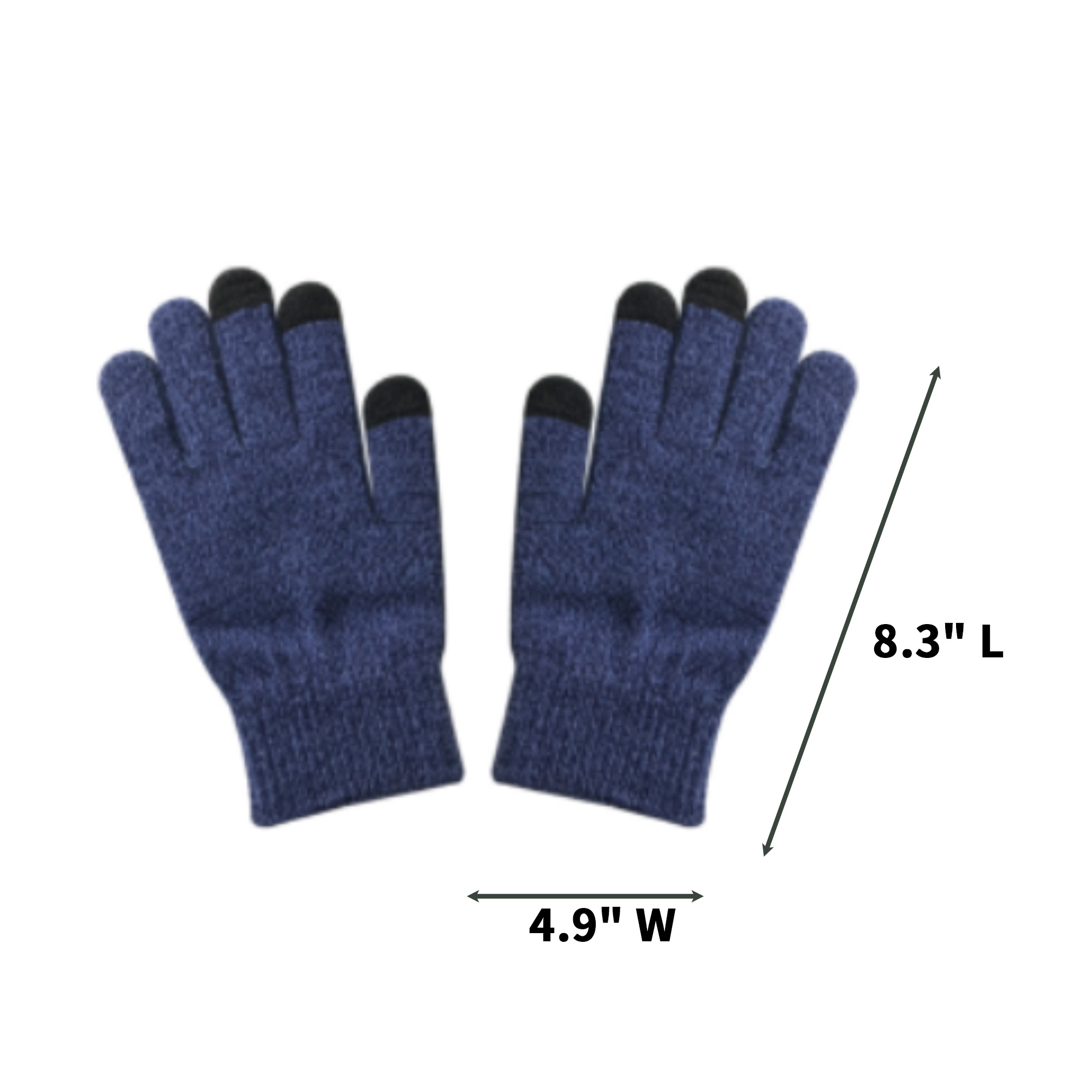 Acrylic Touchscreen Winter Glove With Grip 2