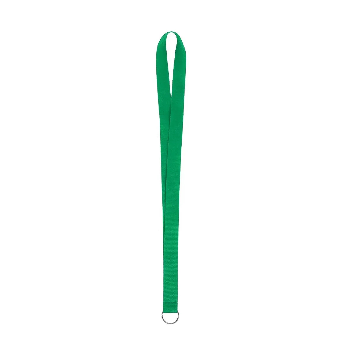 3/4" SCREEN PRINTED POLYESTER LANYARD WITH KEY RING 5