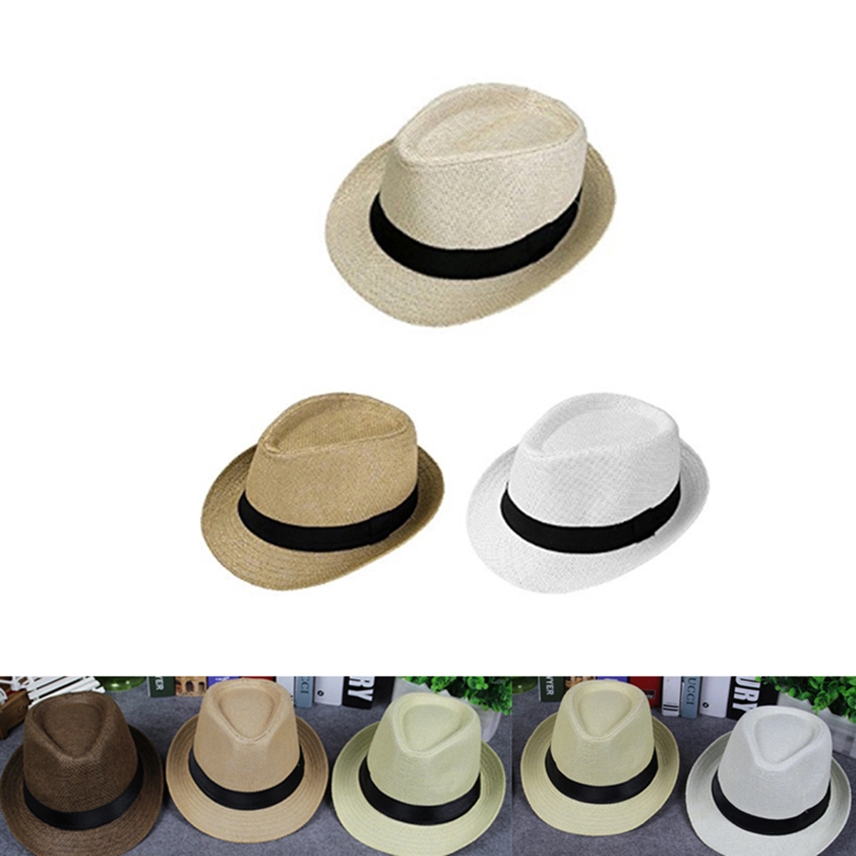 Fedora Straw Hat 2