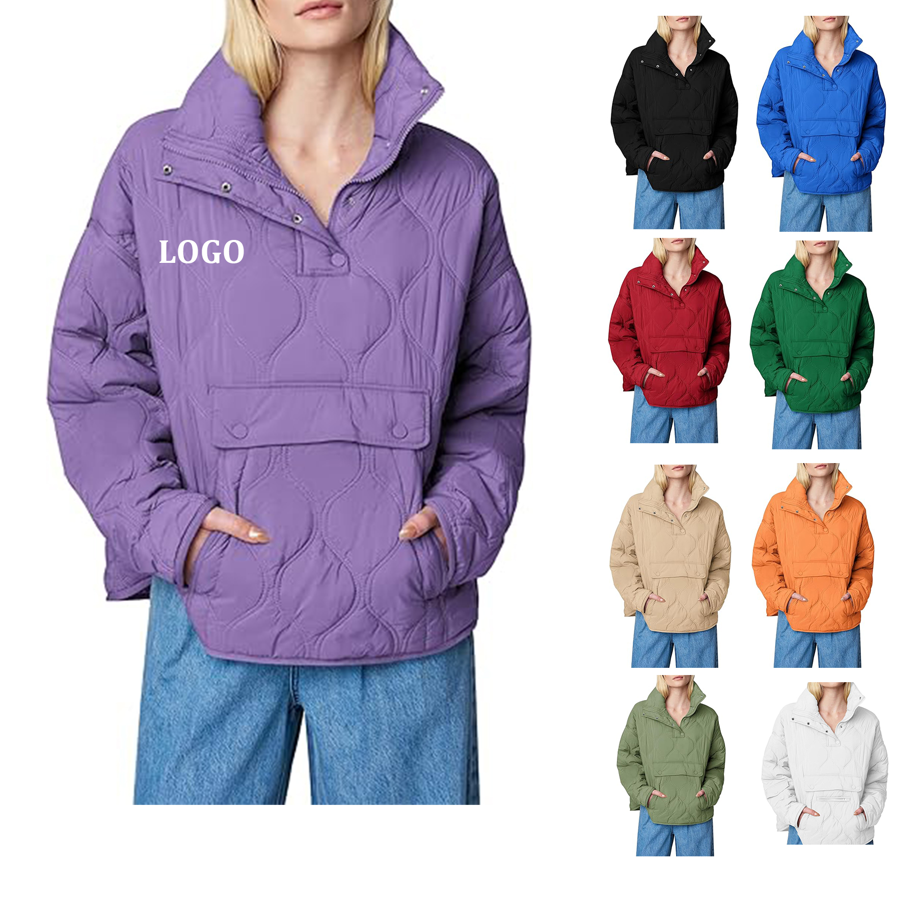 Winter Cotton Coat 7