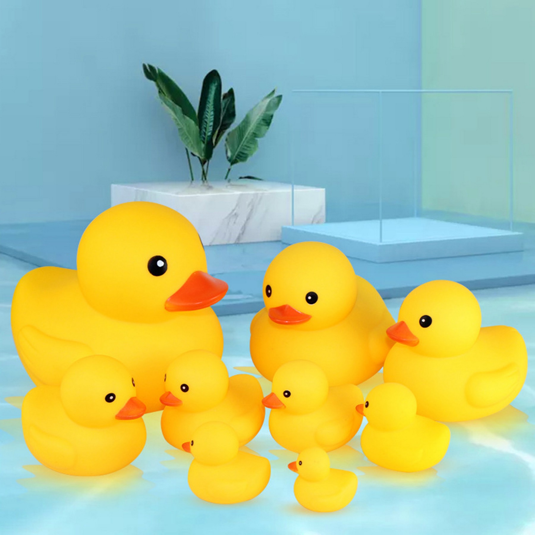 Colorful Duckling Toy 3
