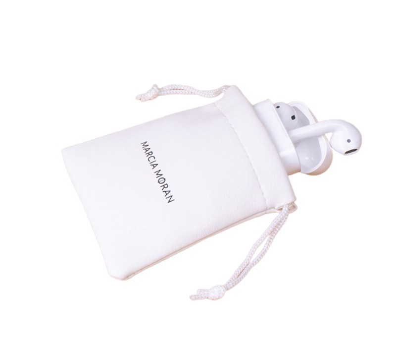 PU Leather Drawstring Pouch 2