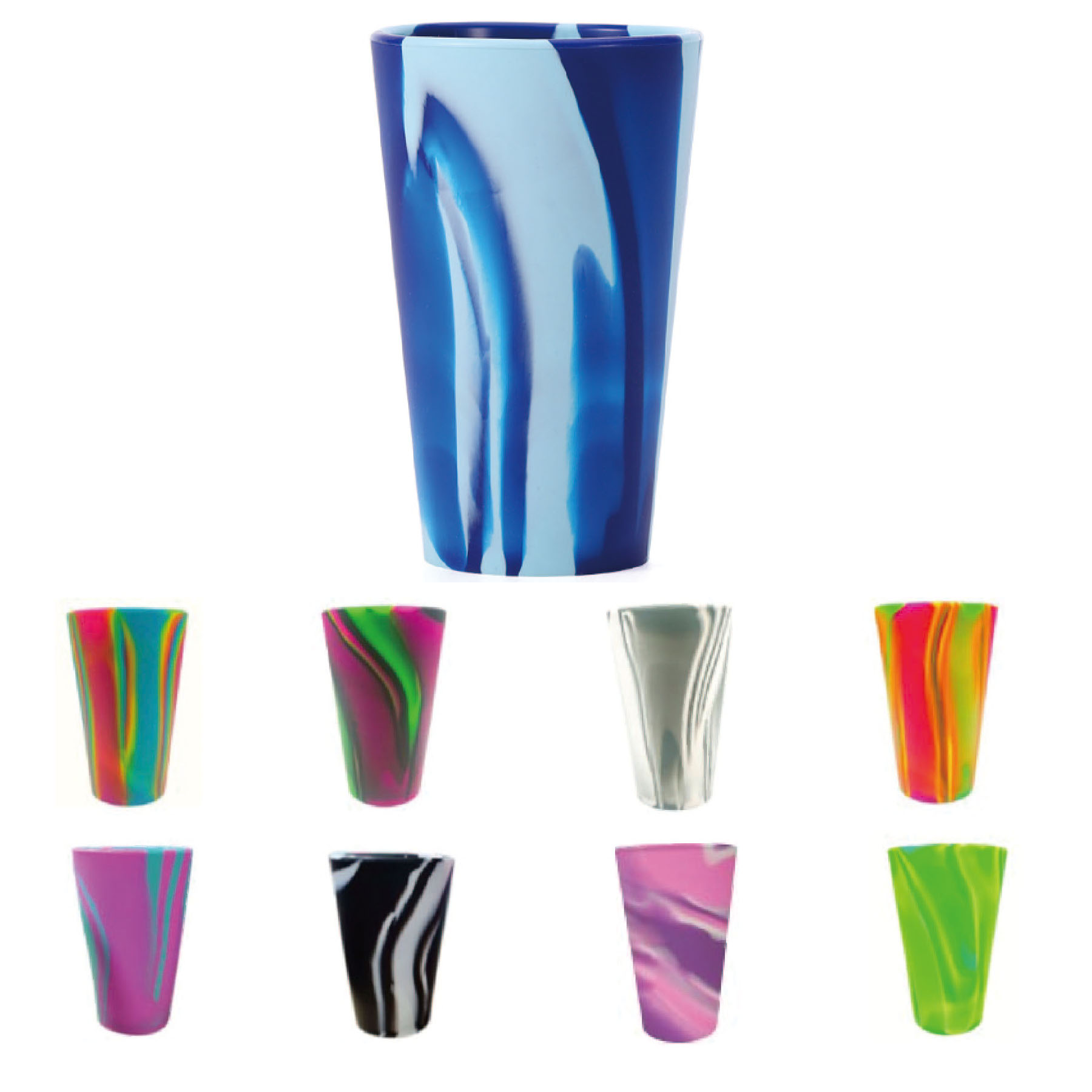 16 Oz Silicone Pint Glass 1